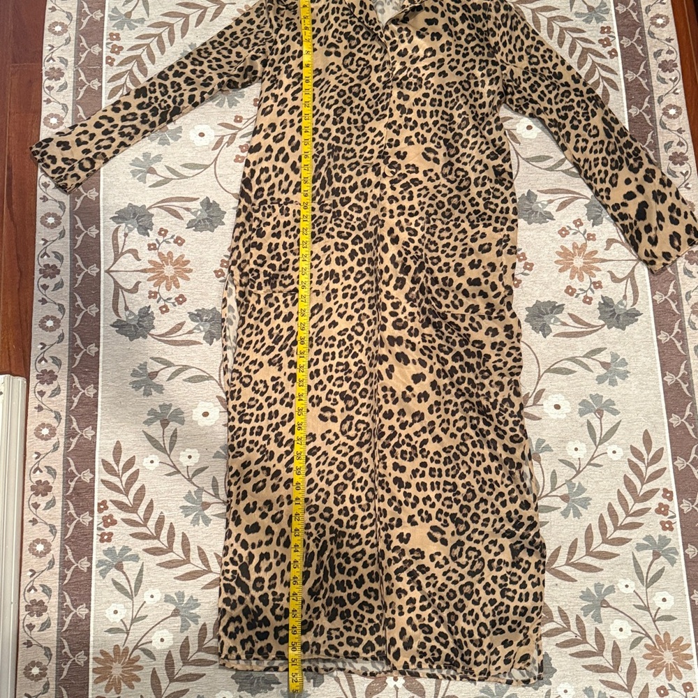 House of Harlow 1960 x REVOLVE Delaney Duster in Leopard - Picture 10 of 12
